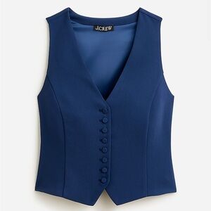 ❤️ J Crew slim fit tuxedo vest NWOT ❤️